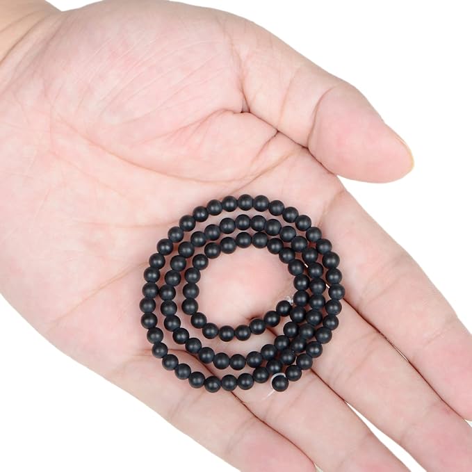 AD Beads Natural Gemstone Round Loose Beads 15" - Image 3