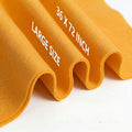Golden Yellow Felt Fabric 36" x 72" 1.6mm Thick Large Craft Sheet | Soft by MEDIANER