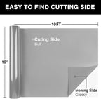 TORC Grey Puff 3D HTV Vinyl Heat Transfer, Bags | Easy Cut & Weed | Compatible - Image 3