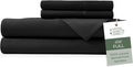 Hotel Sheets Direct 4 Piece Bed Sheet Set Full Size, 100% Viscose Derived from by HOTELSHEETSDIRECT