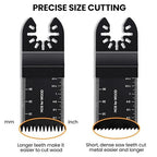 CONNOO 158 Pack Oscillating Saw Blades, Oscillating Tool Blades - Image 6
