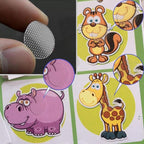 Self Adhesive Dots, Strong Adhesive 1000pcs 0.59" Diameter Sticky Nylon Dots - Image 2