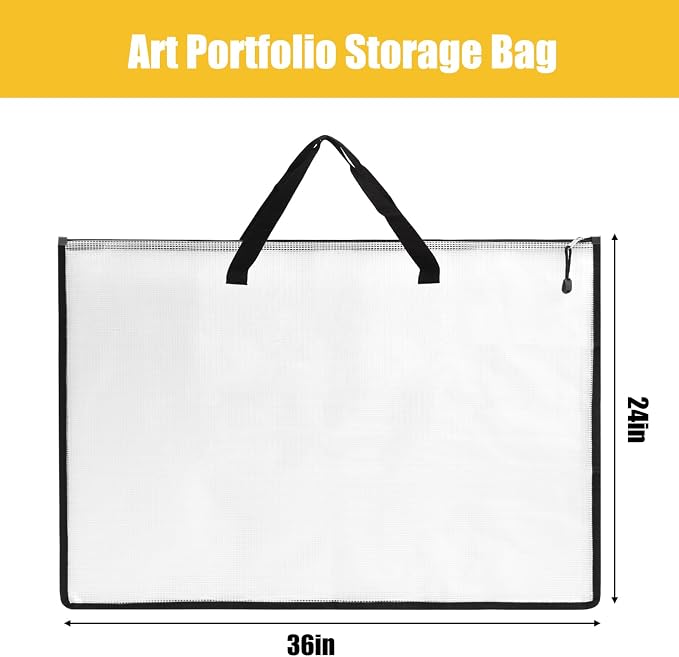 EOOUT 2 Pack 24x36 Inches Art Portfolio Case, Portfolio Folder - Image 2