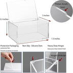 rejomiik Acrylic Dryer Sheet Holder, Dryer Sheet Dispenser - Image 6