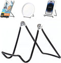 KINGDOM SOLUTIONS MADE IN USA 12-Pack Adjustable Black Metal Easels by KINGDOMSOLUTIONS