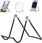 KINGDOM SOLUTIONS MADE IN USA 12-Pack Adjustable Black Metal Easels by KINGDOMSOLUTIONS
