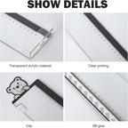 Office Desk Accessories 2pcs Monitor Memo Board Computer Message Board - Image 3