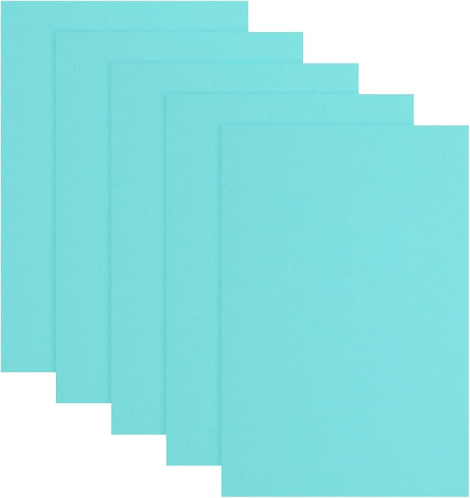 uxcell 5 Pcs Green EVA A4 Foam Sheets Crafts, 12 x 8 Inch Foam Paper by uxcell