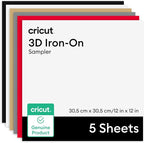 Cricut 3-D Iron-On - 5ft Bold Sampler by Unknown