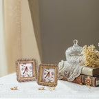 Vintage Picture Frames 3x3 Square Bronze Antique Picture Frames - Image 5