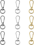 12pcs Swivel Push Gate Snap Hooks Clasps by TiSuit