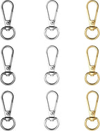 12pcs Swivel Push Gate Snap Hooks Clasps by TiSuit