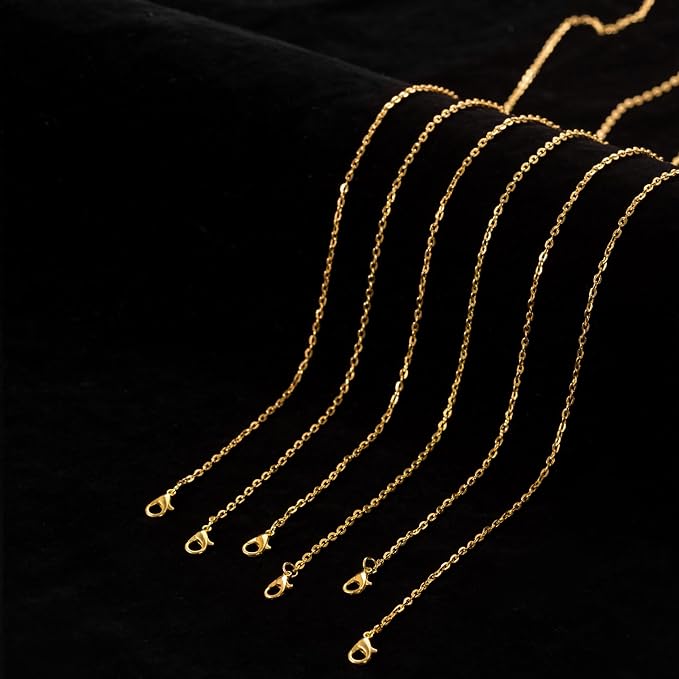 Lemonkey 24 Pack Necklace Chains Bulk - Image 4