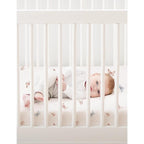 Konssy Muslin Mini Crib Sheets, 100% Soft Cotton Pack and Play Sheets - Image 7