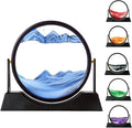 ZSDSZDZY Moving Sand Art Picture Liquid Motion, 3D Quicksand Décor, Deep Sea by Unknown
