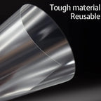 16PCS 6 Mil Blank Mylar Stencil Sheets, 12 X 12 Inch Clear Plastic Sheets - Image 4