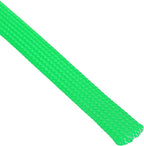 uxcell PET Expandable Sleeving 10ft 1/2" Green Cable Management Sleeve Cord - Image 2