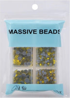 4000pcs Mixed Size Hot Fix Round Crystals Gems Glass Stones Hotfix Flat Back - Image 4