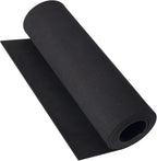 Black Foam Sheets Roll, Premium Cosplay EVA Foam Sheet，4mm Thick, High Density by MEARCOOH