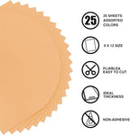 9 x 12 Inch Peach Foam Sheets Crafts, 2mm Thick. 25 Pack Premium Peach Foam - Image 3