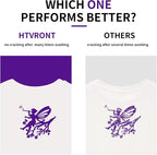 HTVRONT HTV Heat Transfer Vinyl: 24 Pack 12"x12" Purple Iron on Vinyl Sheet | - Image 2
