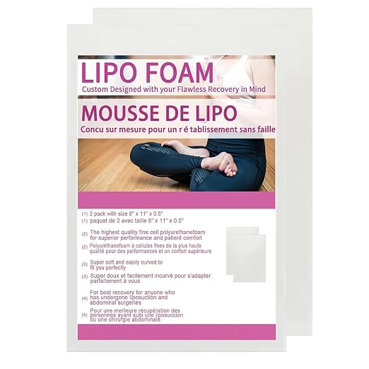 Lipo Foam Board 4Pack Liposuction Surgery waist-supports Foam Sheet - Image 6