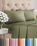 Queen Size 4 Piece Sheet Set by CGKUnlimited