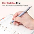 Taja Colorful Gel Pens, 0.5mm Fine Point Smooth Writing Pens - Image 5