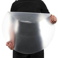 Pushglossy Large Round Acrylic Sheet Clear Acrylic Circle Board Transparent by Pushglossy
