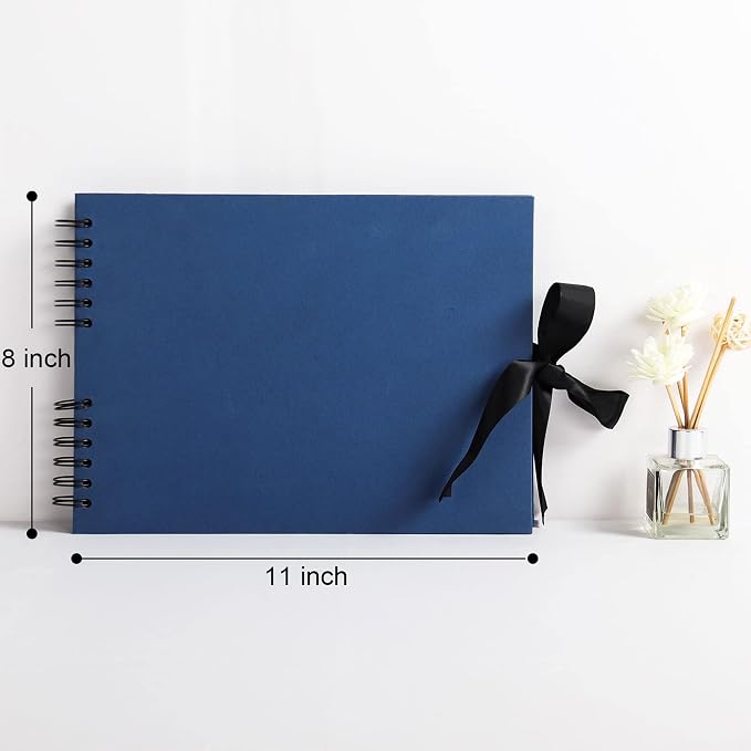 Vienrose Scrapbook Album 80 Pages, DIY Photo Album - Image 4