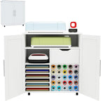 Craft Cart Cabinet Compatible - Image 9