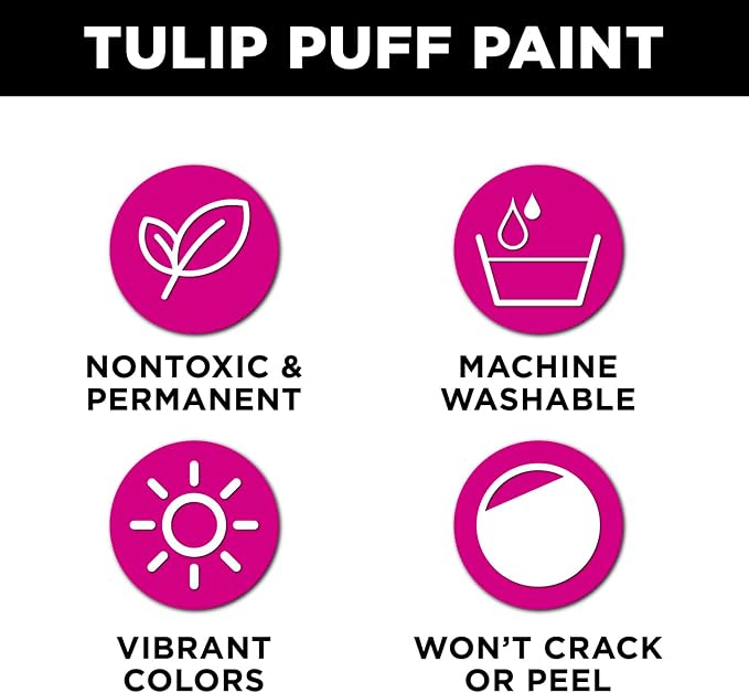 Tulip Puff Paint Freezia 4 Fl Oz - Image 2
