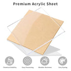 6 x 12 inch Clear Acrylic Sheets 1/8 inch Thick - Image 4