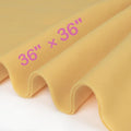 XSEINO Sand Yellow Large Felt Fabric 36" X 36 ", 1.4 mm Thick Soft Felt Fabric by XSEINOiscreating%EF%BC%81