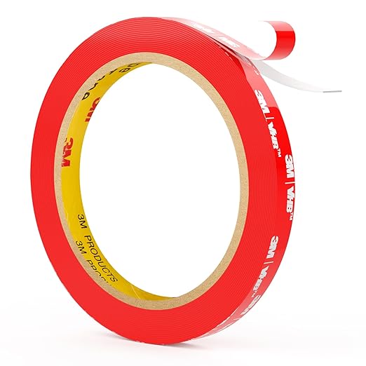 3M Double Sided Tape Heavy Duty VHB, 0.39"×16.5ft, 4905 Strong Adhesive by SUREKEEP