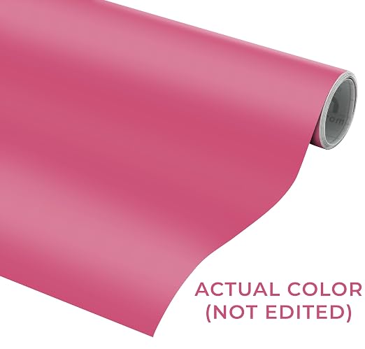 VViViD DECO65 Soft Pink Matte Permanent Adhesive Craft Vinyl - Image 2