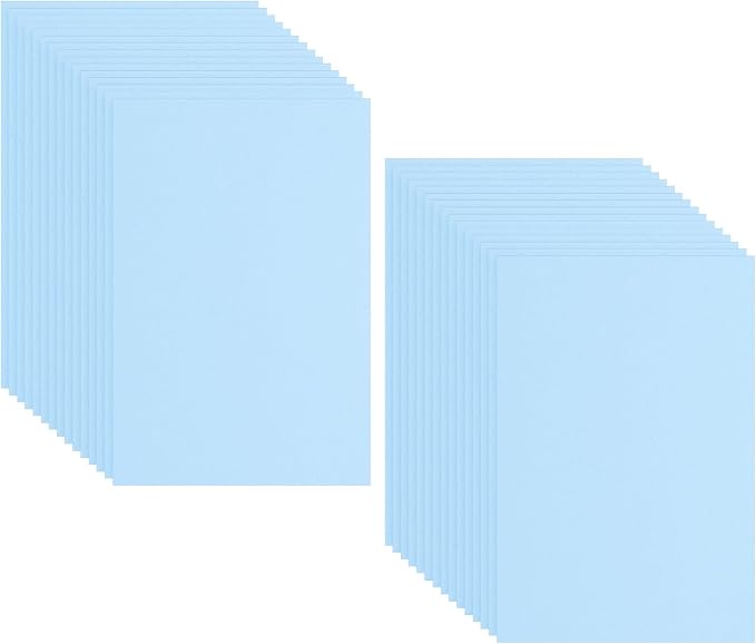 PATIKIL 30 Pack EVA Foam Sheets, Light Blue by PATIKIL