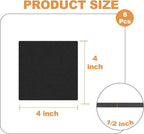 Storystore 8 Pcs 1/2" Thick Foam Padding Sheets - Image 2