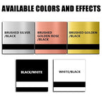 Laser Engraving Double Color ABS Plastic Sheet, Two-Tone Laserable Engraving - Image 3