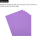 MECCANIXITY EVA Foam Sheets Dark Purple 19.7 Inch x 17.7 Inch 0.8mm Thick - Image 4