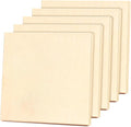 FSWCCK 5 Pack 12 x 12 inch Wood Panel Boards, Unfinished Wood Canvas Wooden by FSWCCK