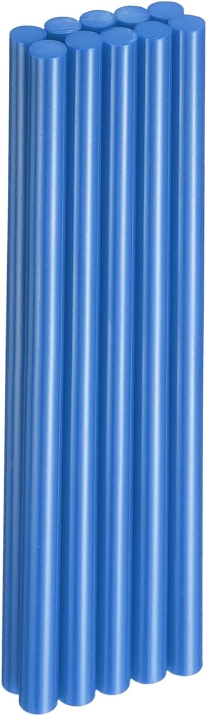 HARFINGTON 10pcs Hot Glue Sticks 0.43" Dia x 9.84" Long EVA Mini Hot Melt by HARFINGTON