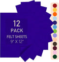 IONTACH 9" X 12" Felt Fabric Sheets 1.6mm Thick | Soft Felt by IONTACH