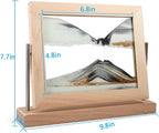 Bochino Moving Sand Art Picture Dynamic Sand Picture 3D Sand Art Frame - Image 2