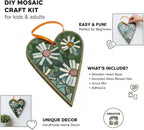 TATREBCRE DIY Mosaic Kit for Adults – Feather, Cat & Heart Designs – Christmas - Image 7