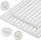 Paxcoo 20pcs Sealing Wax Sticks, Wax Seal Sticks, Glue Gun Sealing Wax Sticks by PAXCOO