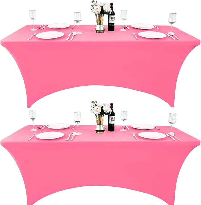 2-Pack 8ft Spandex Table Covers by Unknown