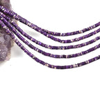 190pcs 4x2mm Purple Natural Sea Sediment Imperial Jasper Heishi Disc Rondelle - Image 3