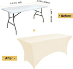 2-Pack 6ft Spandex Table Covers - Image 7