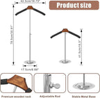 4 Pack T Shirt Display stand, Adjustable T shirt Shoulder Stand - Image 2